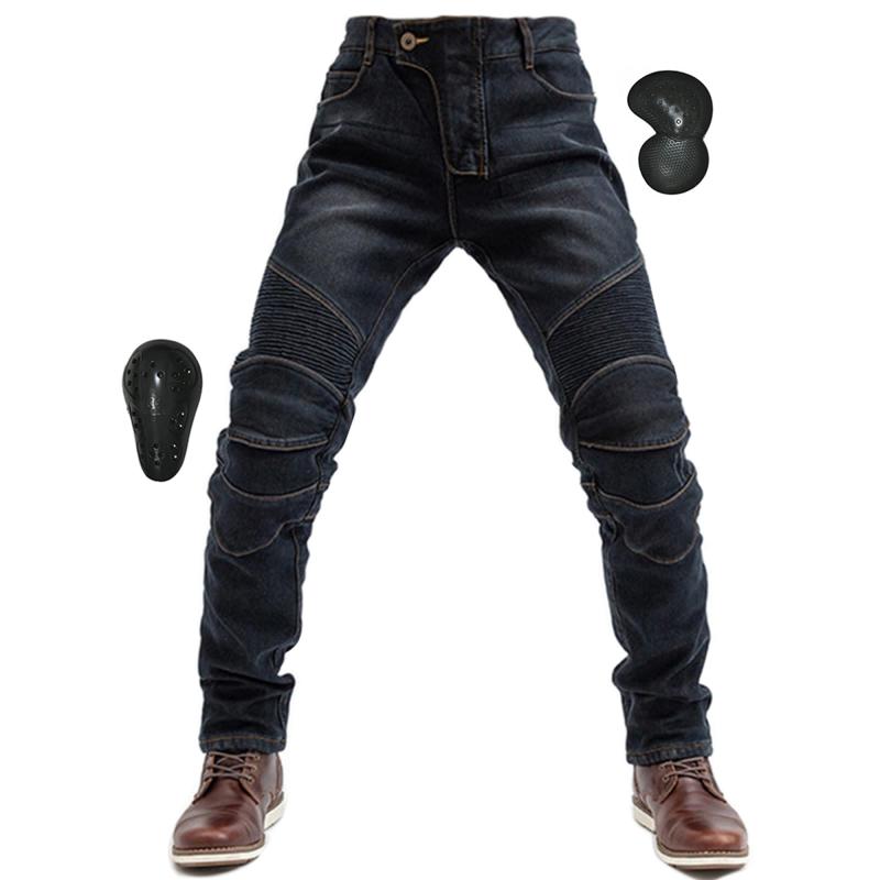 [RENHE] ライディングパンツ 冬用 メンズ バイクパンツ 裏ボア ライダースパンツ プロテクター付き レーシングパンツ 厚手 中綿 防寒保温 伸縮性