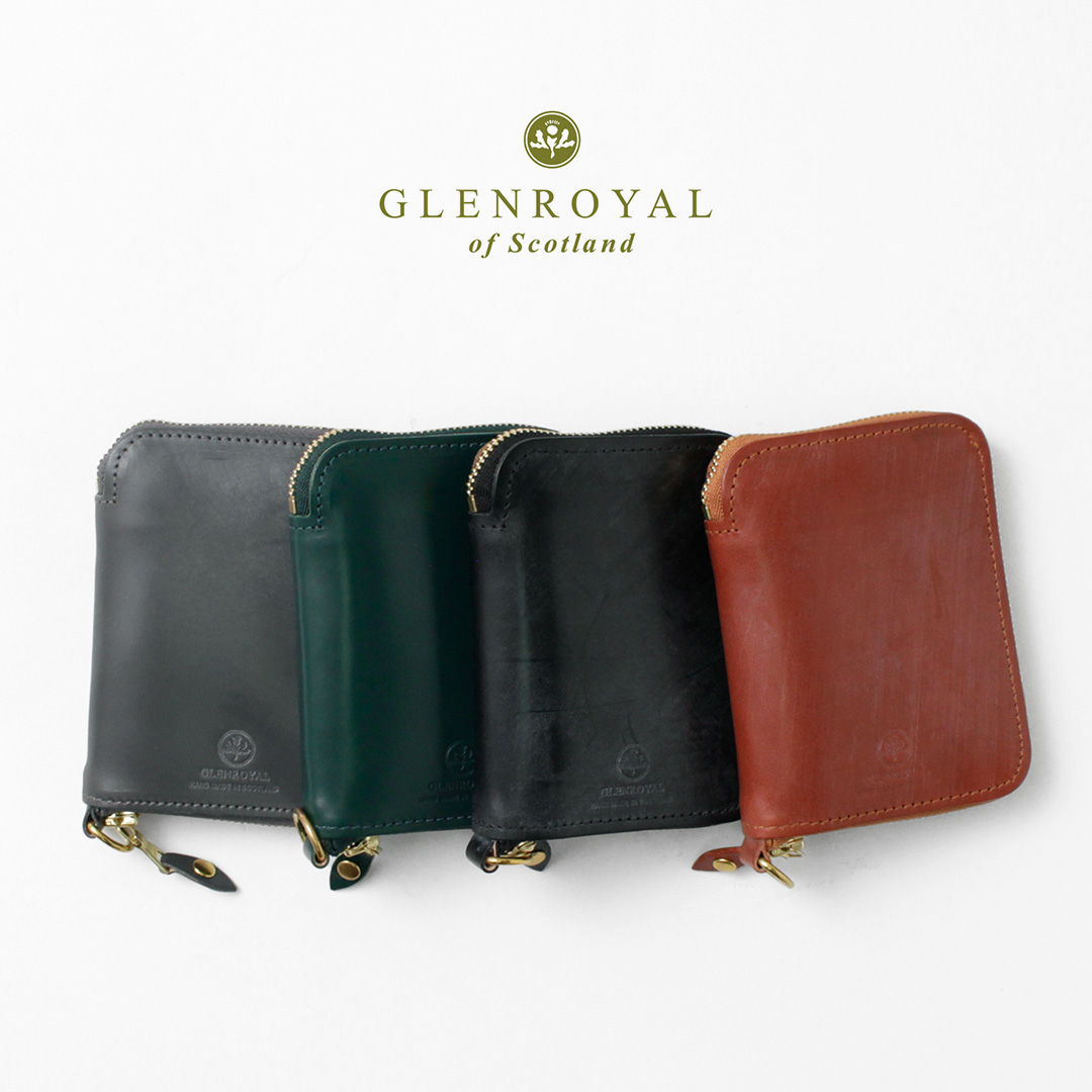 GLENROYAL（グレンロイヤル） アラウンドジップ スモールウォレット