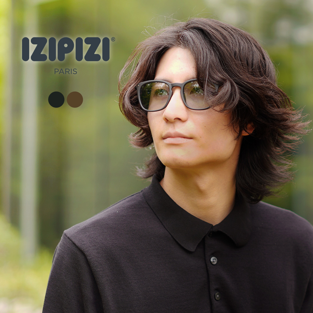 【10％OFFクーポン対象】IZIPIZI（イジピジ） ライトカラーレンズ サングラス #C / メンズ レディース UVカット ウェリントン ボスリントン Light Color Lenses Sun Glasses