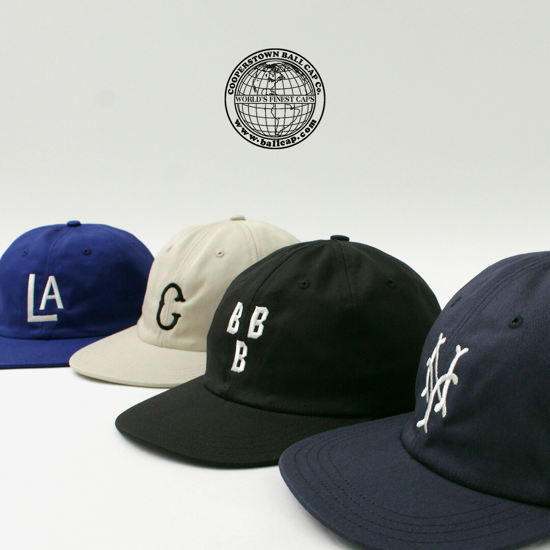 楽天市場】COOPERSTOWN BALL CAP クーパーズタウン ボール キャップ