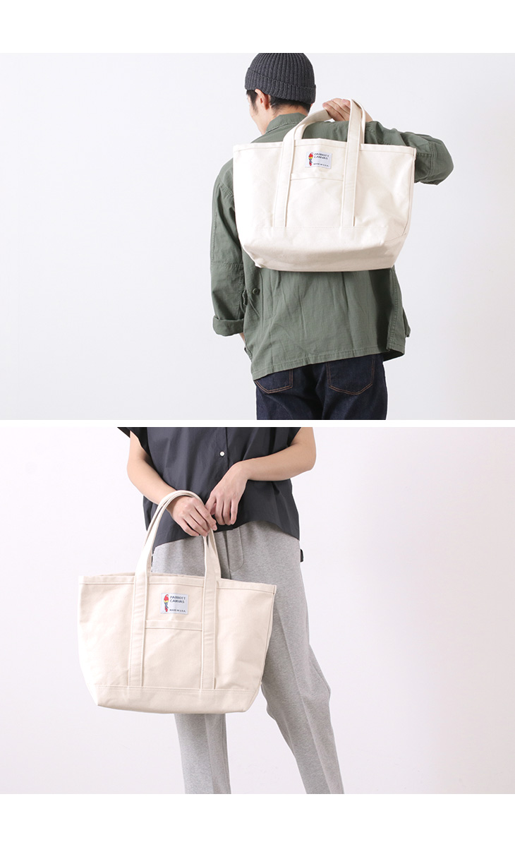 訳ありセール格安 Parrott Canvas パロットキャンバス ミディアム トートバッグ キャンバス メンズ レディース アメリカ製 Medium Tote 送料込 Www Nripost Com