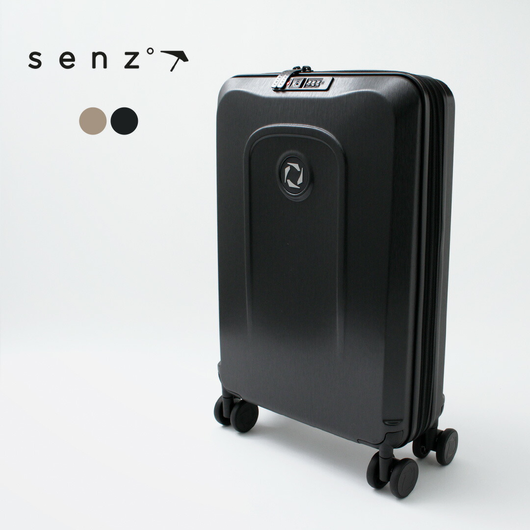 【30％OFF】SENZ（センズ） キャリーオン トロリー 38L / キャリーケース 機内持ち込み 軽量 拡張 TSAロック ハードタイプ 防水 Sサイズ foldaway by senz carry on trolley【セール】