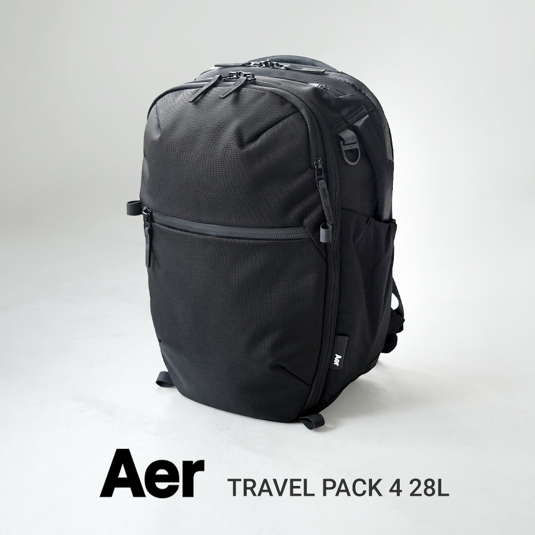 【10％OFFクーポン対象】AER（エアー） トラベルパック4 28L バックパック 撥水 / 機内持ち込み メンズ｜ＲＯＣＯＣＯ attractive clothing