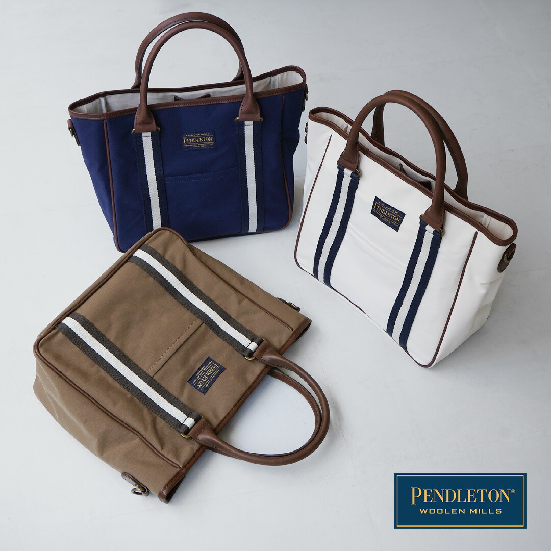 PENDLETON（ペンドルトン） PENDLETON×MARIE 2WAYトート コーティングキャンバス / メンズ レディース バッグ 撥水 キャンバス