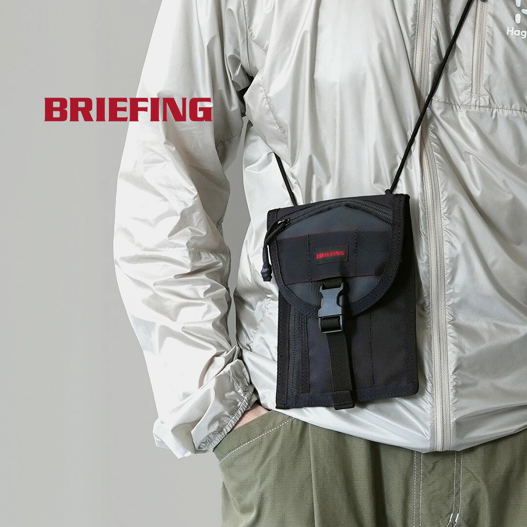 BRIEFING（ブリーフィング） ネオフライヤー ポーチ / パスポートケース トラベル メンズ ショルダー コンパクト NEO FLYER LE
