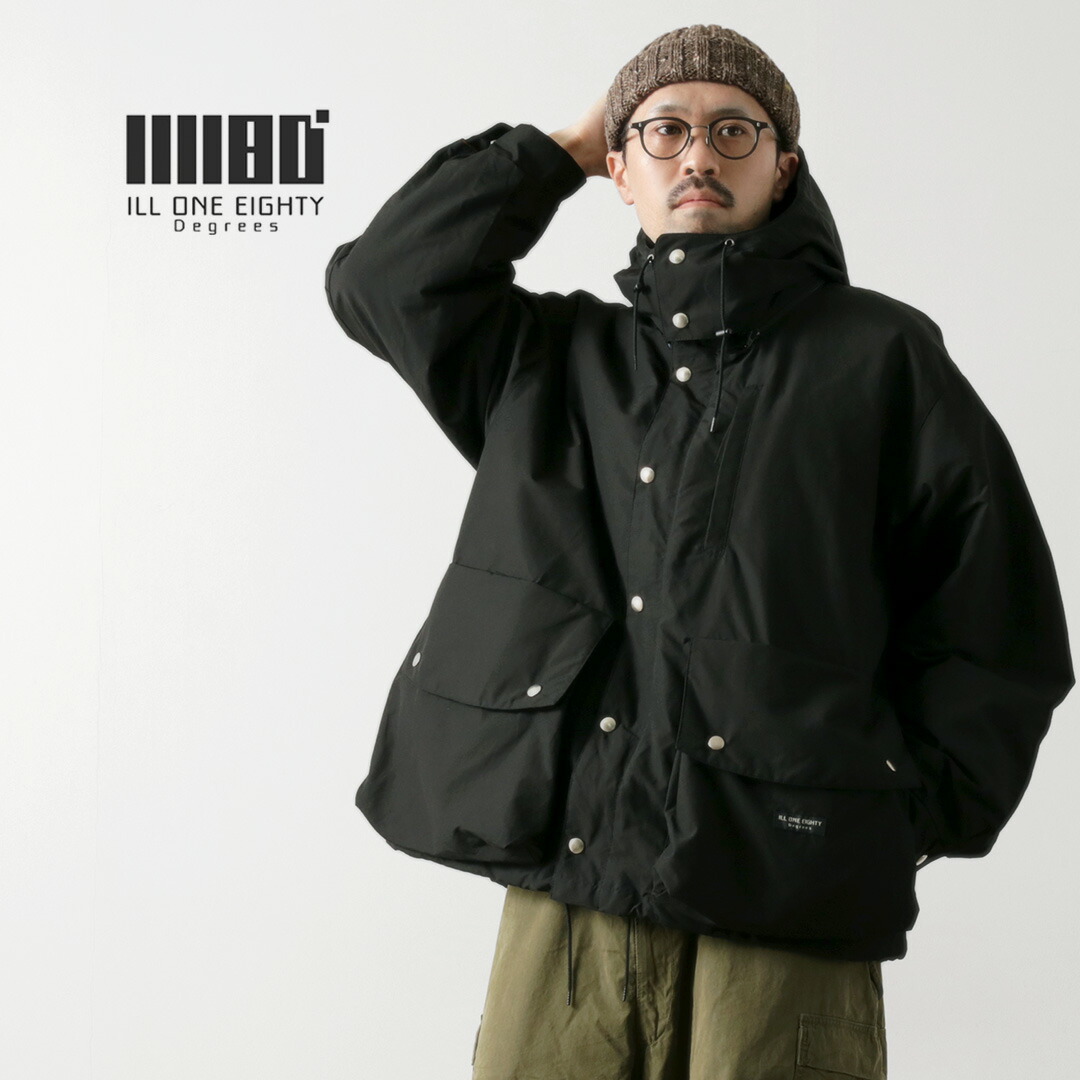 ILL ONE EIGHTY（イルワンエイティー） マンテンパーカー / メンズ アウター マウンテンパーカー 撥水 防風 アウトドア ライトアウター MANTEN PARKA