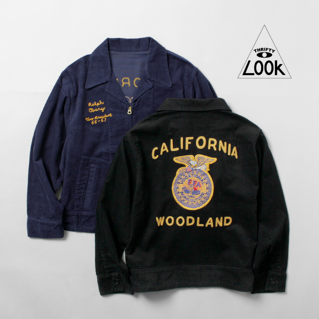 楽天市場】HOUSTON（ヒューストン） CORDUROY EMBROIDERY JACKET (FFA