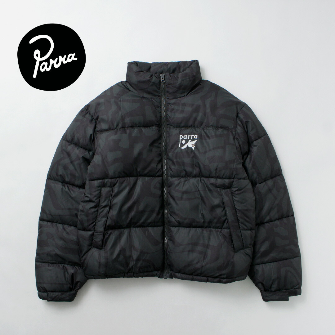BY PARRA（バイパラ） ブロークンFTP パファージャケット / アウター メンズ 柄 トップス グラフィック Broken ftp puffer jacket｜ＲＯＣＯＣＯ attractive clothing