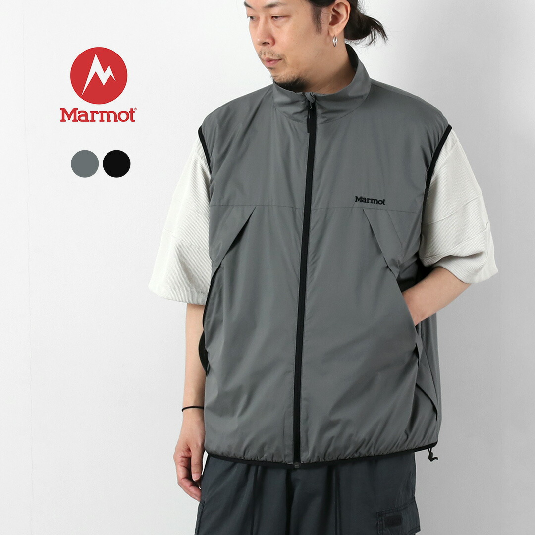 MARMOT（マーモット）ライト サーブベスト / メンズ 軽量 撥水 耐久