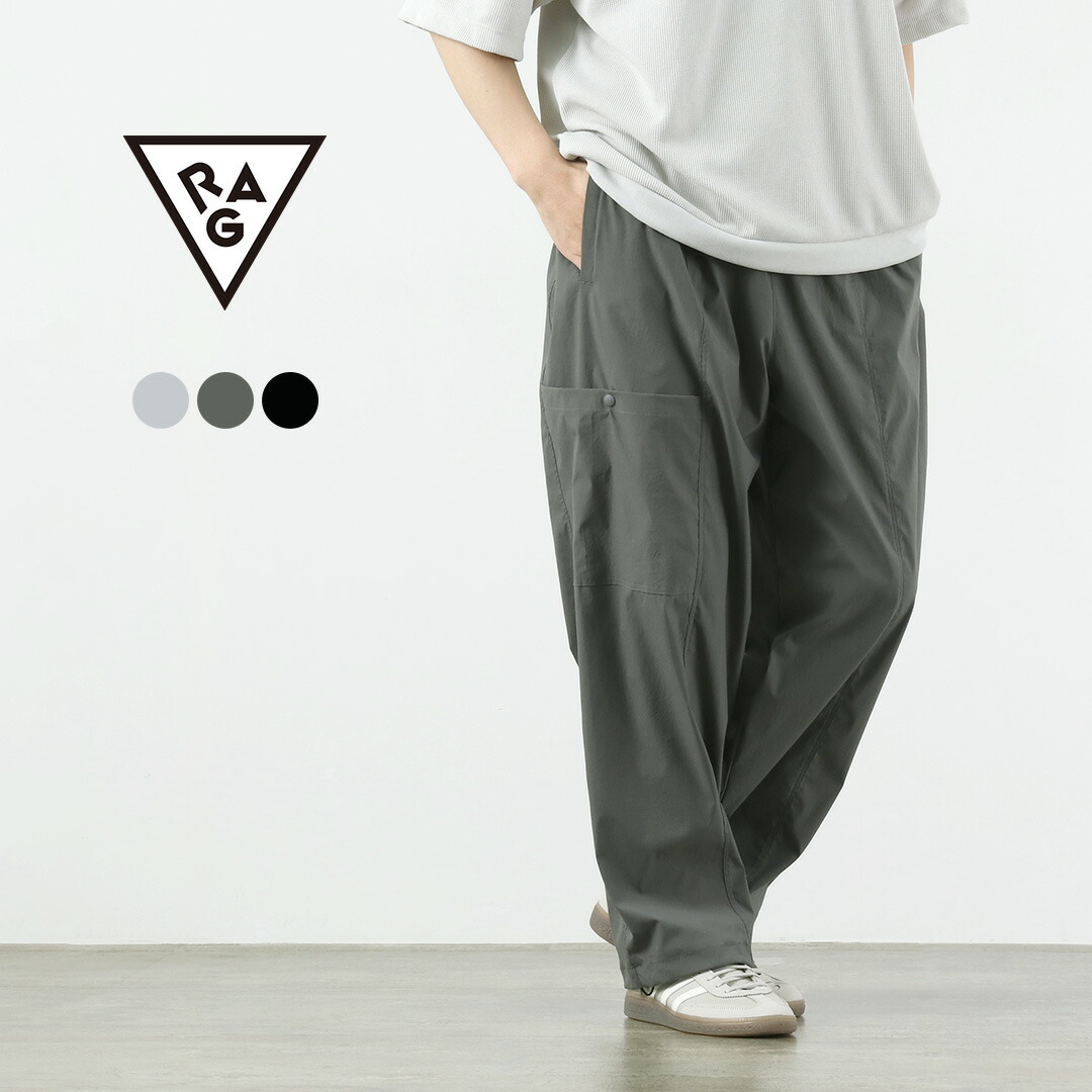 RAG（ラグ） ソフトシェル テック トラックパンツ 日本製 / メンズ ウエストゴム 総ゴム 12,210円