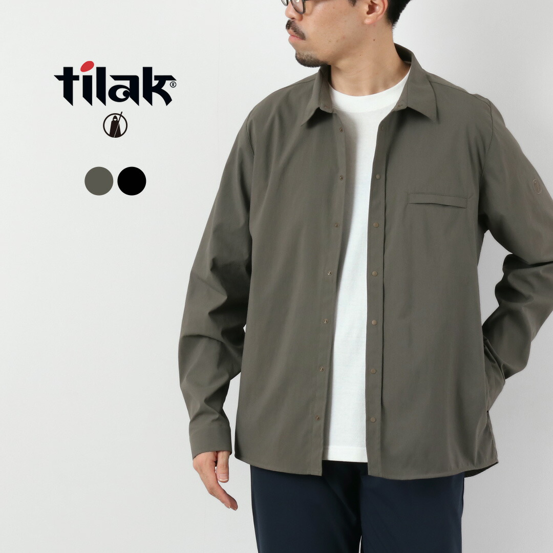 POUTNIK BY TILAK（ポートニック バイ ティラック） ナイトシャツ ロングスリーブ / メンズ 長袖 速乾 Knight Shirts L/S