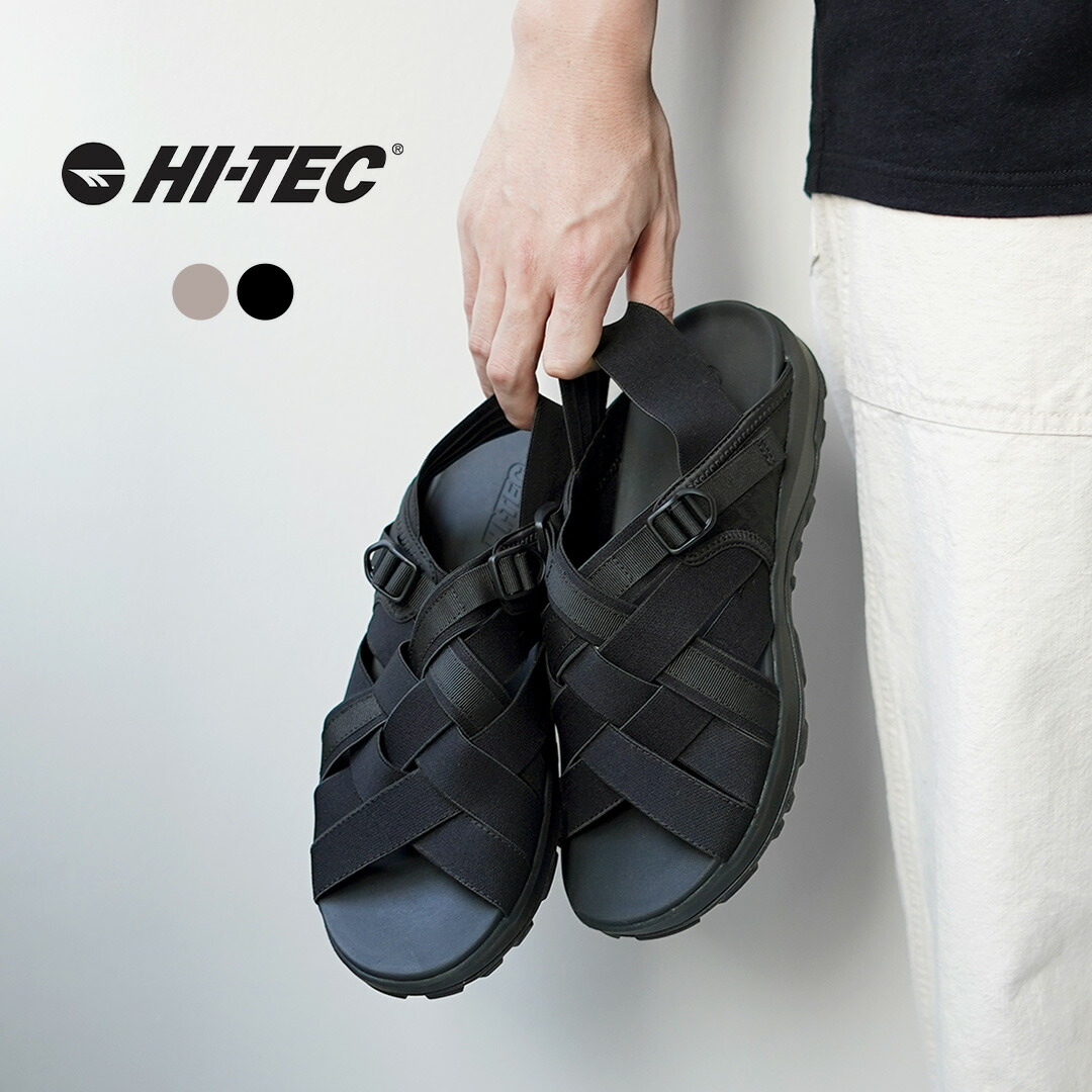 HI-TEC（ハイテック） KAWAZ HUARACHE カワズ ワラチ / スポーツサンダル ベルクロストラップ ミリタリー アウトドア スポーティー