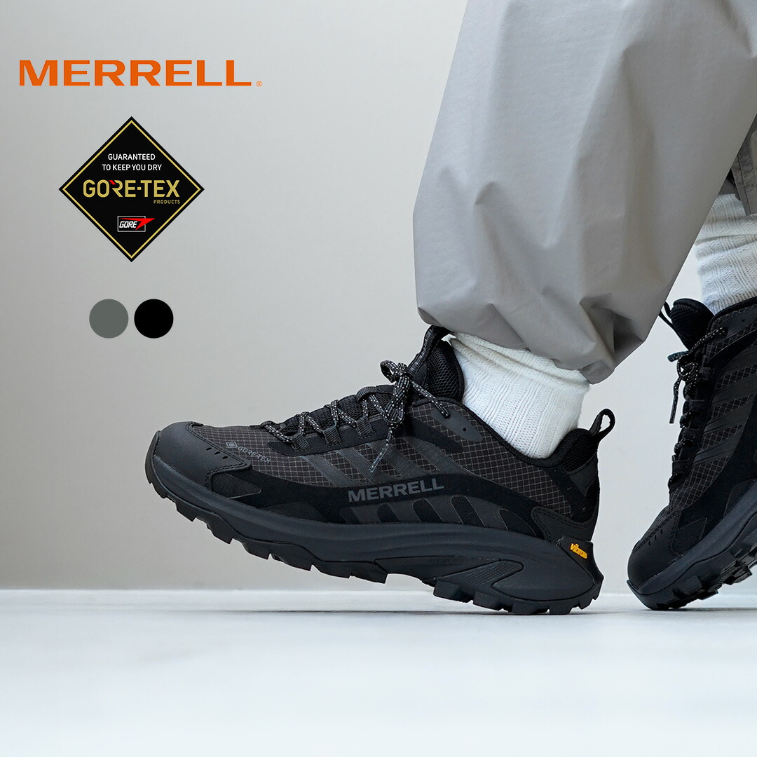 【30％OFF】MERRELL（メレル） モアブスピード2 ゴアテックス / メンズ シューズ 靴 スニーカー 透湿 防水 アウトドア MOAB SPEED 2 GORE-TEX【セール】｜ＲＯＣＯＣＯ attractive clothing