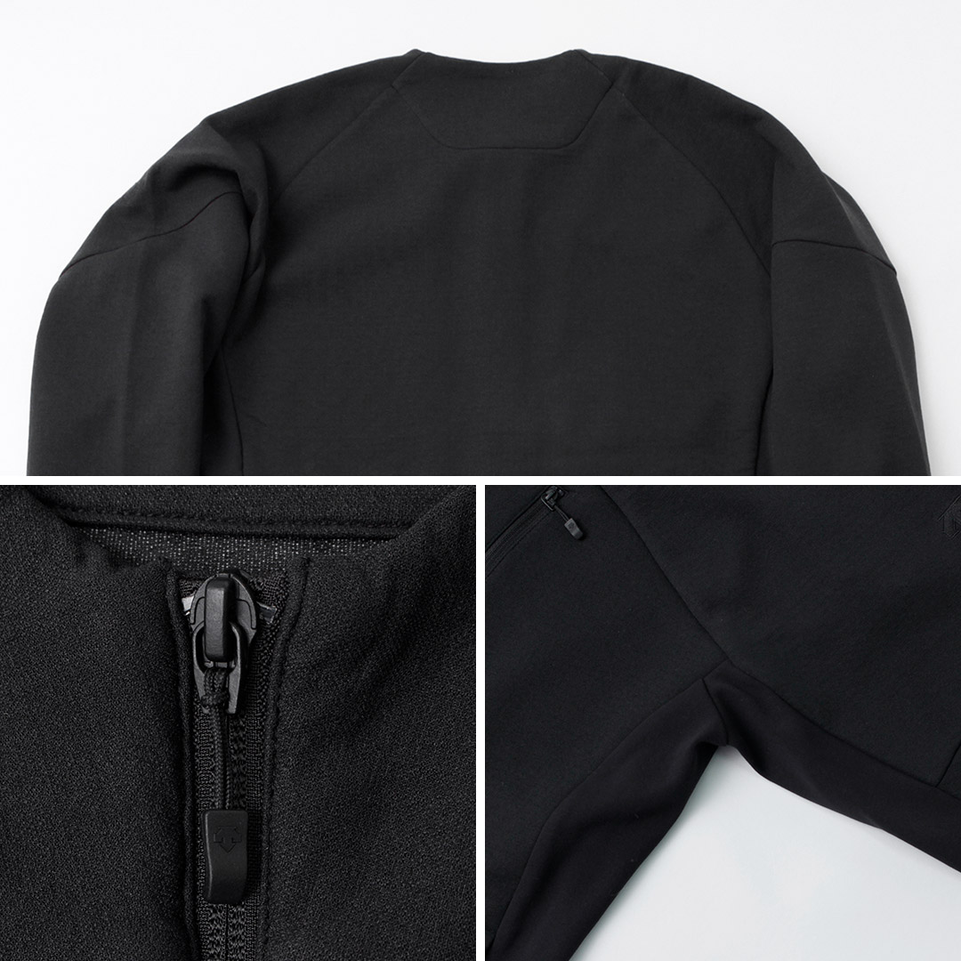 Descente Allmountain デサントオールマウンテン ミドラー メンズ ポーラーテック 伸縮性 ミドルレイヤー ブルゾン Domtgc Middler アウトドア 長袖 Gore Tex Infinium ゴアテックス インフィニアム