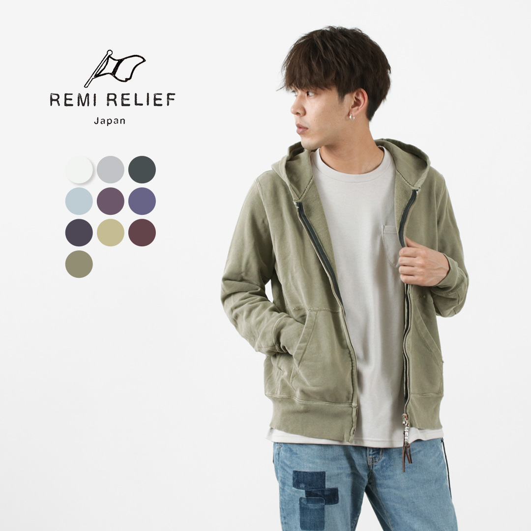 楽天市場】【30％OFF】REMI RELIEF（レミレリーフ） インディゴ 裏毛