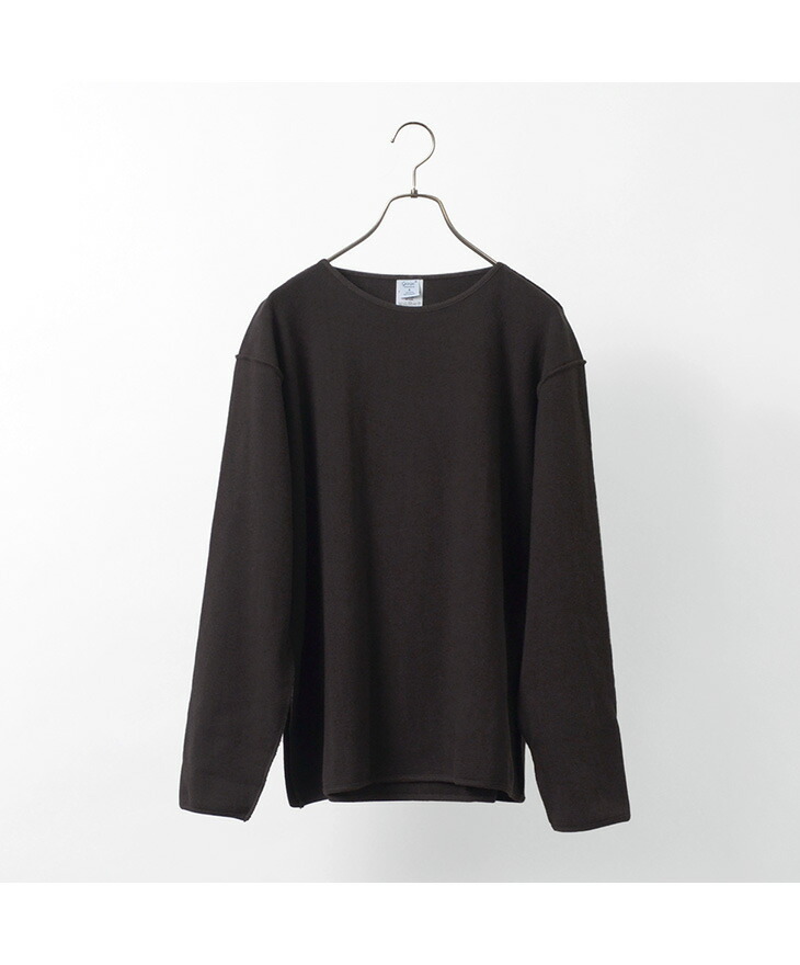 Gicipi ジチピ ピトーネ ボートネック ワイド フィット ミラノリブ ニットソー ペザンテ メンズ Tシャツ インナー ヘビーウェイト 無地 コットン イタリア製 Pitone 2105a Pitone Barca Largo Ml Pesante Kiev24 Com