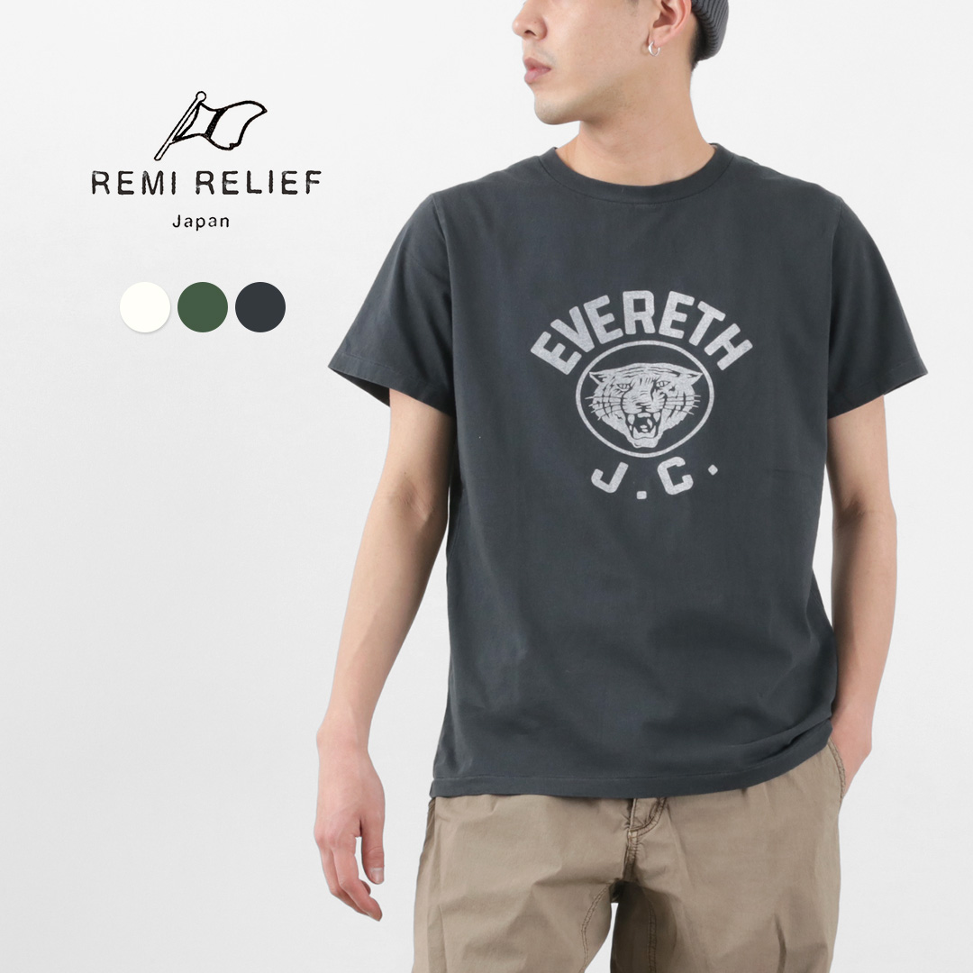 楽天市場】REMI RELIEF（レミレリーフ） 別注 LW加工 Tシャツ （TIGER