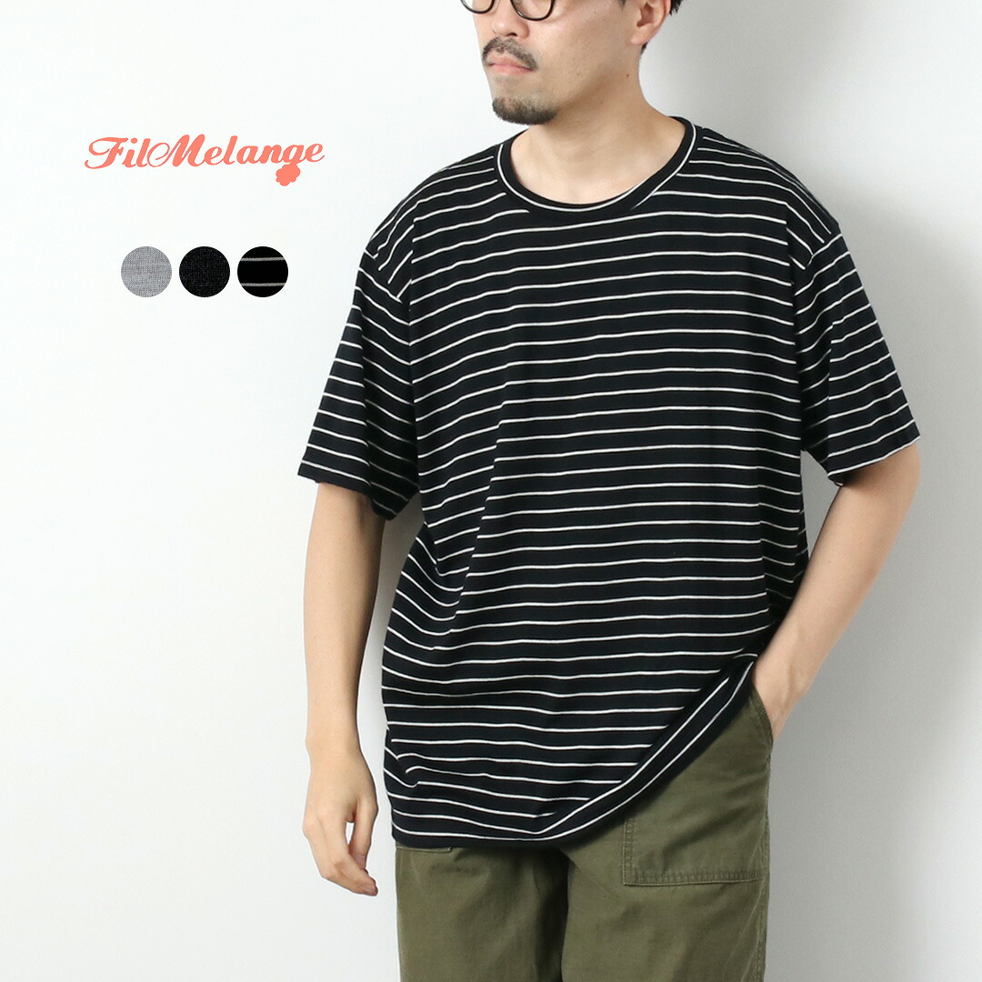 FilMelange◆Tシャツ/4/コットン/IVY/プリント FilMelange◆Tシャツ/4/コットン/IVY/プリント
