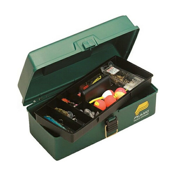 楽天市場】PLANO プラノ タックルボックス 1612-00 ＃グリーンカモ