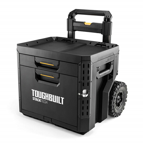 TOUGHBUILT StackTech ウィール 2 ドロワーボックス TB-B1-D-R92