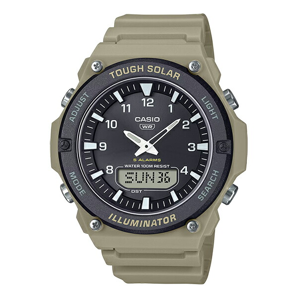 CASIO カシオ STANDARD メンズ ソーラー式 ウオッチ AQ-S820W-5AV [並行輸入品]