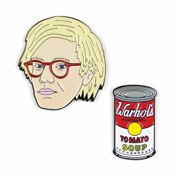 【楽天市場】U.P.G. エナメルピン アンディ・ウォーホル Andy Warhol Enamel Pins 5086：インテリア雑貨 ...