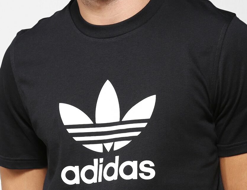 adidas originals trefoil t shirt