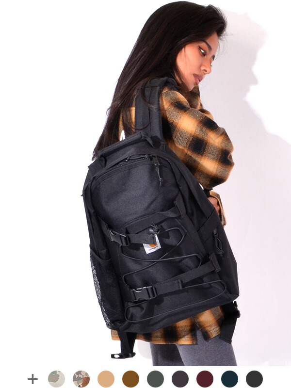 Carhartt マンハッタンポーテージ Wip カーハート リュック リュックサック Portage レディース メンズ チャンピオン ユニセックス 通学 高校生 女子 おしゃれ 大容量 かわいい 24l Kickflip Backpack キックフリップ バックパック スケボー ワークインプログレス I0062