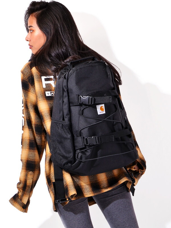 楽天ランキング1位 Carhartt Wip カーハート リュック リュックサック レディース メンズ ユニセックス 通学 高校生 女子 大容量 かわいい 24l Kickflip Backpack キックフリップ バックパック バッグ スケボー ワークインプログレス I006 2 肌触りがいい
