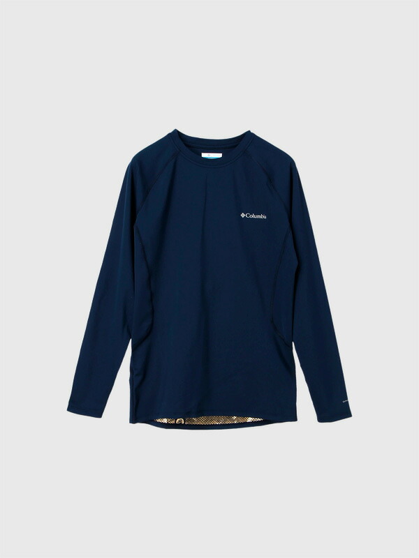 Columbia コロンビア Tシャツ メンズ レディース 長袖 ブランド 大きいサイズ ユニセックス シンプル カジュアル スポーツ Omni Heat Infinity Knit LS Crew オムニヒート インフィニティ ニット ロングスリーブクルー 速乾 保温 機能素材 AE1334
