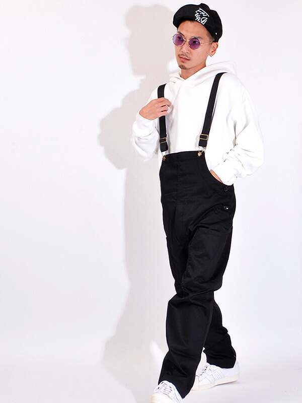 代引き人気 メンズファッション オーバーオール かわいい おしゃれ 大きいサイズ 男女兼用 ユニセックス レディース メンズ オーバーオール クックマン Cookman ゆったり 231 コックマン ブラック オーバーオール ビブ フィッシャーマンズ Overall Bib Fisherman S