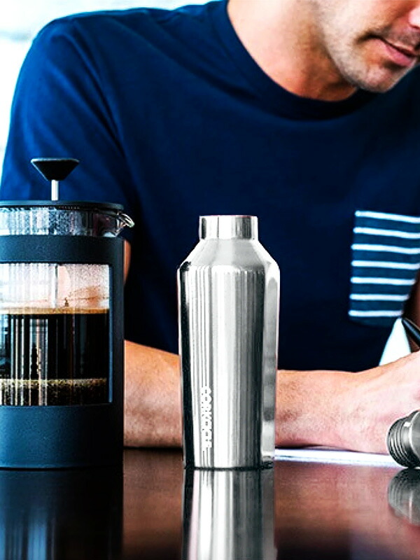 楽天市場 Corkcicle コークシクル 270 キャンティーン 水筒 スクリュー ステンレスボトル マグボトル おしゃれ かわいい ブランド メンズ レディース ユニセックス Steel Metallic Collection シリーズ 9oz 保冷 保温 滑り止め付き エコ 仕事 09bs Rodeo Bros 2nd