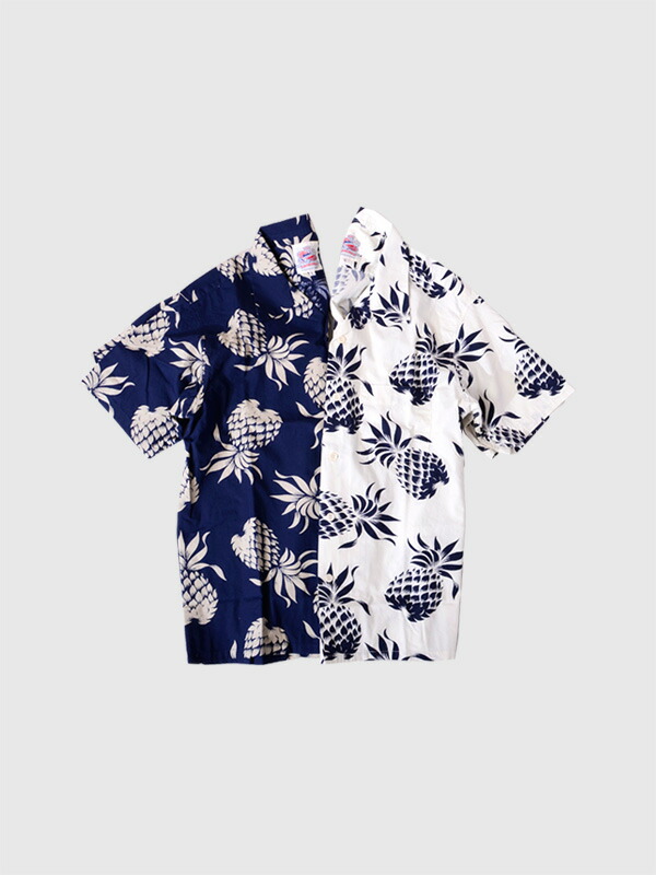 SUN SURF サンサーフ デューク・カハナモク DUKE KAHANAMOKU アロハ アロハシャツ パイナップル メンズ レディース ユニ一発やる DUKES PINEAPPLE S/S COTTON OPEN SHIRT オリエント会社組織 日本製 地上より果てしがないに DK37811
