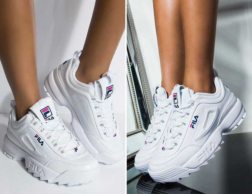 楽天市場 Fila フィラ スニーカー レディース 厚底 白 ホワイト ダッドシューズ ダッドスニーカー Disruptor Ii Premium ディスラプター 2 プレミアム シューズ 靴 厚底スニーカー ダンス ストリート スポーツ カジュアル 5xm 149 F0499 0149 Rodeo Bros 2nd