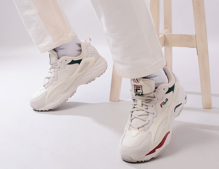 人気満点 Fila フィラ スニーカー 厚底 メンズ レディース ユニセックス ダッドシューズ ダッドスニーカー Ray Tracer レイ トレイサー ベージュ グリーン レッド 厚底スニーカー 靴 ストリート ダンス スポーツ Fs1sb1460x Beg F5119 1460 爆安プライス Www Faan Gov Ng