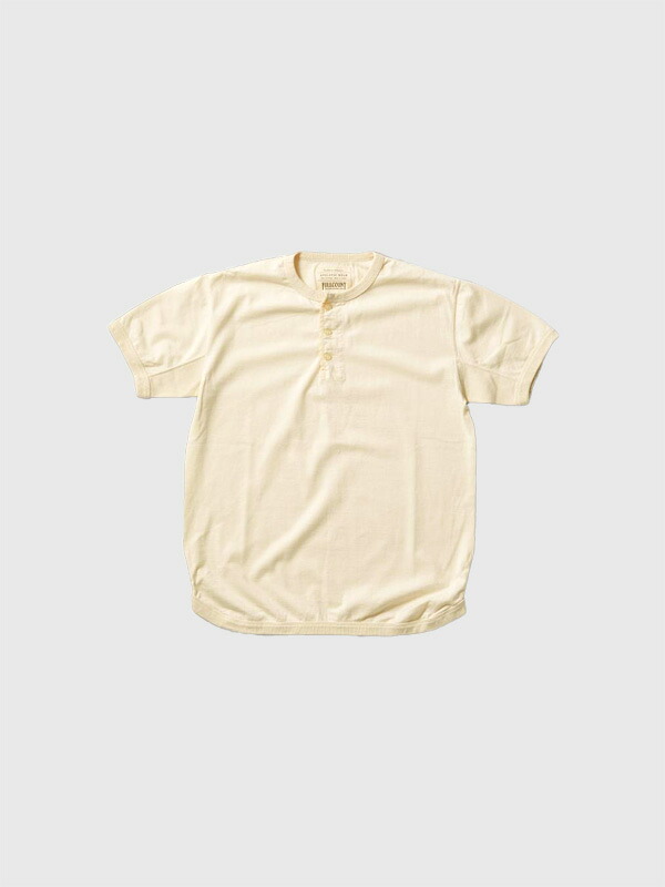 FULLCOUNT フルカウント Tシャツ 半袖 ヘンリー ネック 綿 100 Flat Seam Heavyweight Henley T Shirt 肉厚ボディー フラットシーム ヘビーウェイト Tシャツ 5222H｜RODEO BROS 2nd（ロデオブロス）