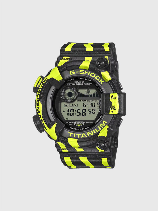 G-SHOCK ジーショック ソーラー フロッグマン 時計 腕時計 ミスジヤドクガエル ISO200m潜水用防水 タフソーラー ソーラー充電システム GW-8200TPF-1JR MASTER OF G - SEA FROGMAN｜RODEO BROS 2nd（ロデオブロス）