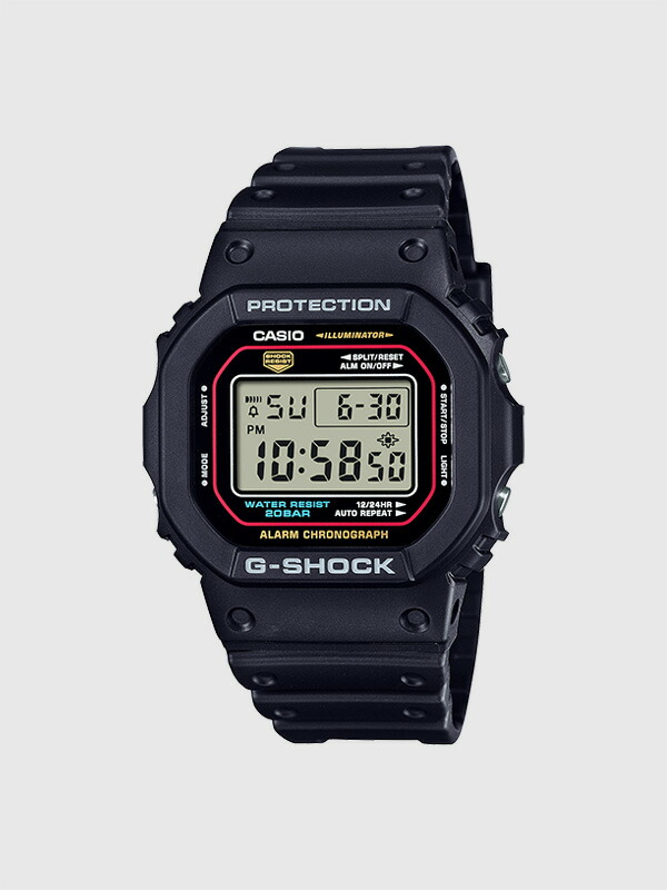 G-SHOCK Gショック 初代G-SHOCK 復刻 モデル 限定モデル 時計 腕時計 おしゃれ かわいい メンズ レディース カシオ 防水 DIGITAL 5000 SERIES オリジナルモデル 再現 20気圧防水 5000 Series 樹脂バンド 日本製 DW-5000R-1AJF
