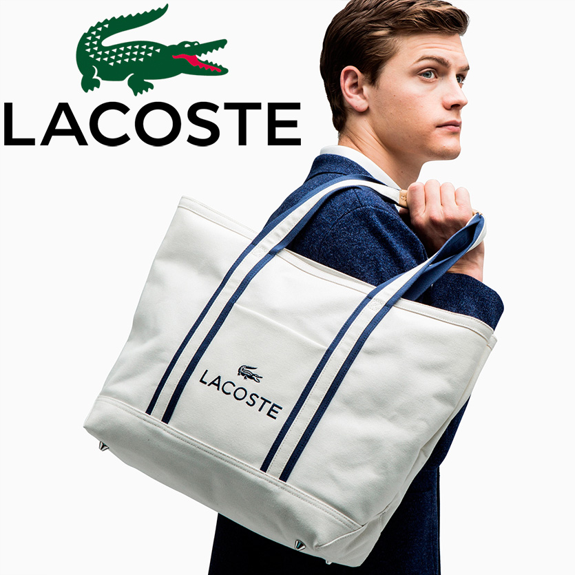 楽天市場 Lacoste ラコステ トートバッグ Dylan 日本企画 ワニ ロゴ テニス アリゲーター Nh2499 Rodeo Bros 2nd ロデオブロス