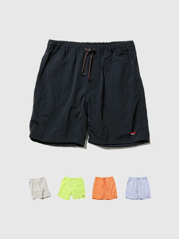 NANGA ナンガ ショーツ メンズ レディース シンプル おしゃれ かわいい ナイロンタッサーイージーショーツ NYLON TUSSER EASY SHORTS 裏メッシュ 水陸両用 撥水 速乾性 ドライタッチ イージーパンツ アウトドア キャンプ 海 川 湖 レジャー 水遊び NW2321