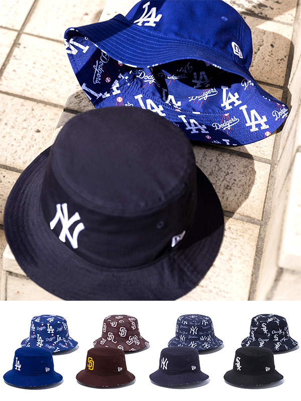 NEW ERA ニューエラ ハット バケットハット　バケハ　LA リバーシブル 楽天市場】NEW ERA ニューエラ MLB Reversible Hat バケット