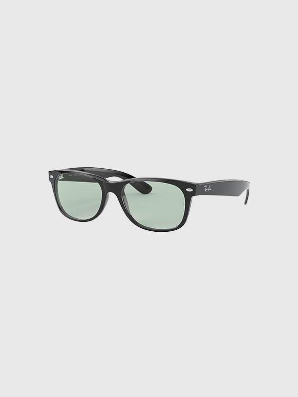 レイバン サングラス ニュー ウェイファーラー Ray-Ban RB2132F 601/R5 ブラック ライトグレー メンズ レディース シンプル ブランド 薄い色 ウェリントン スクエア おしゃれ かっこい 定番 ray ban NEW WAYFARER 8056597296571 RB2132F-601-R5 55サイズ｜RODEO BROS 2nd（ロデオブロス）