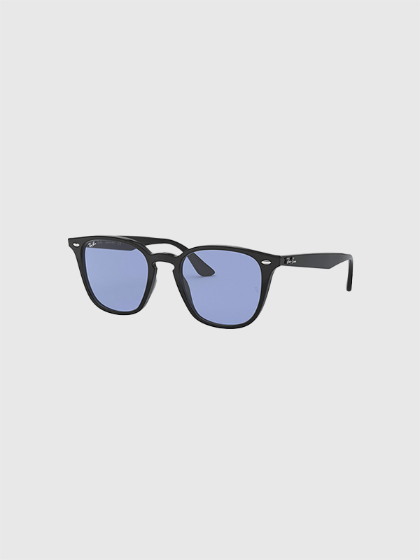 レイバン 黒眼鏡 Ray-Ban RB4258 601 / 80 黒いこと 青色 WASHED LENSES メンズ レディース 分かりやすい ブランド名 ウェリントン 格好のいい かっこい 定番 ray ban 8056597147415 黒いこと系 ともし火色つや 動かす アウトドア 紫外線 花粉打つ手 RB4258F-601-80