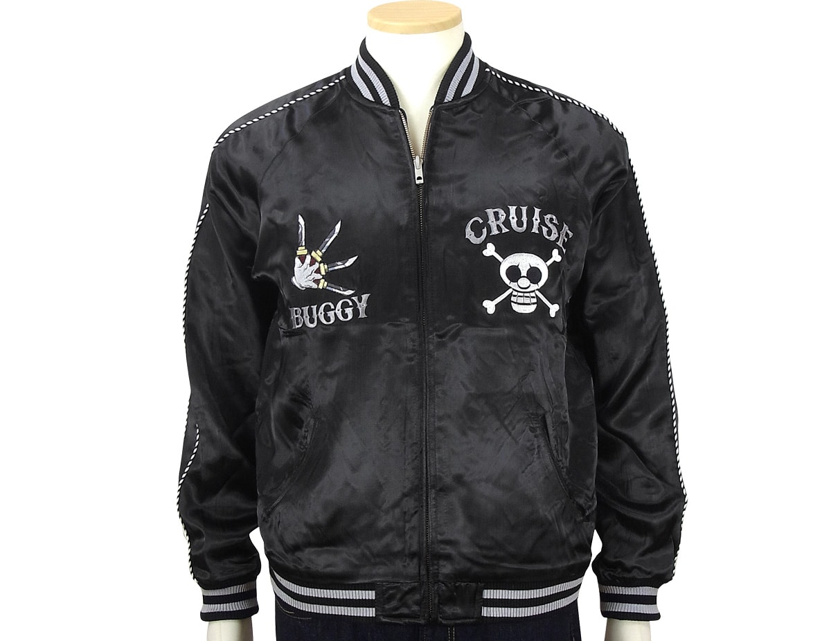 新年の贈り物 ワンピース スカジャン バギー海賊団 Opsj 004 花旅楽団 東洋 スカジャン News Elegantsite Gr