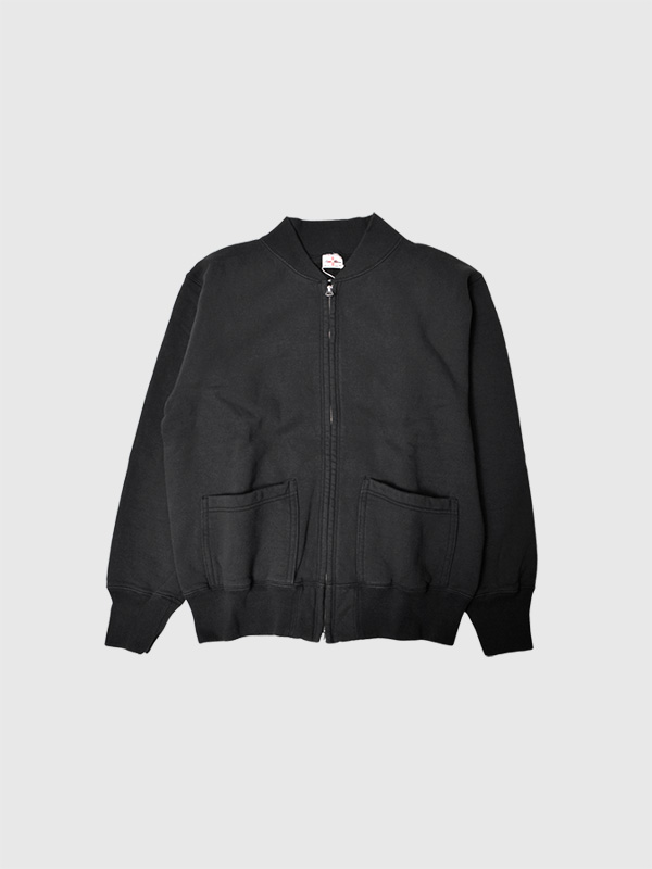 Two Moon トゥームーン スウェット Full-zip sweatshirt トレーナー メンズ レディース 裏起毛 ブランド おしゃれ かわいい 冬 無地 スポーツ アメカジ ヘビーオンス フルジップ スウェットシャツ ユニバーサルジップ 日本製 2本針縫製 クラシック 10300