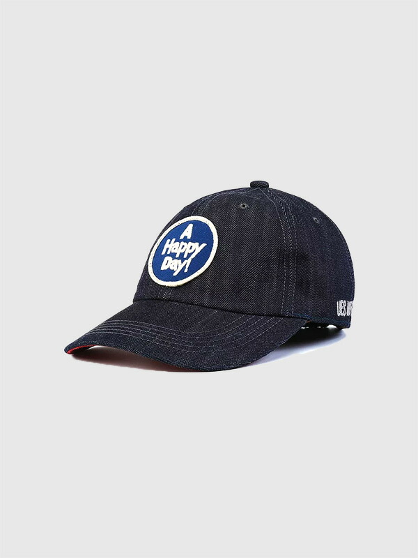 EVISU／エヴィス　デニム中折れ帽　セルヴィッジデザイン　S〜Ｍサイズ　濃紺 EVISU - サイズ29 ピンク刺繍 青耳 2000 濃紺 美品 エヴィス
