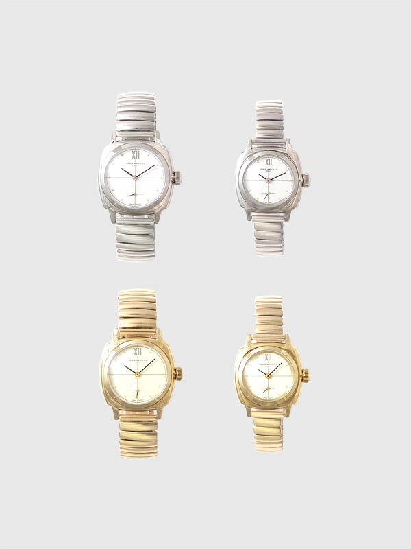 VAGUE WATCH Co ヴァーグ ウォッチ カンパニー 腕時計 メンズ レディース おしゃれ かわいい シンプル Coussin Sophie Extension クッション ソフィ アナログ アンティーク調 エクステンションベルト バネ式ベルト 専用ボックス カジュアル シルバー ゴールド CO-010｜RODEO BROS 2nd（ロデオブロス）