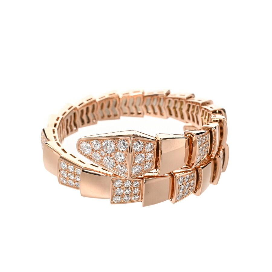 ブルガリ BVLGARIセルペンティ フォーエバー レザーバングル ゴールド蛇 BVLGARI ブルガリ ブレスレット セルペンティ フォーエバー