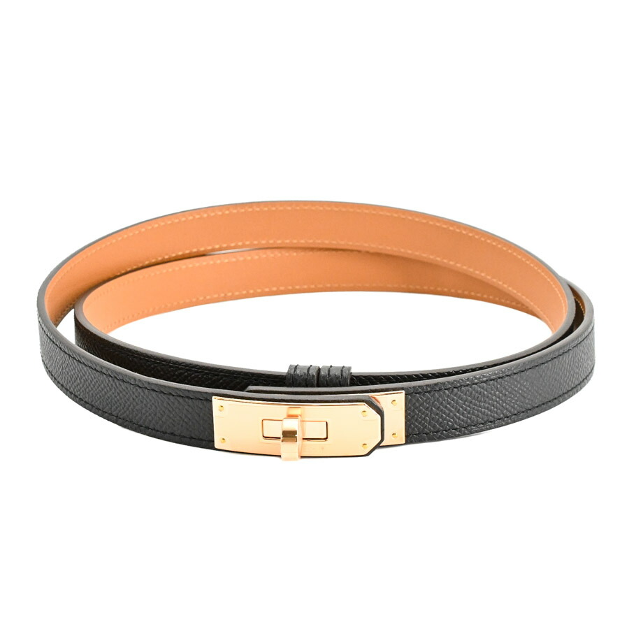 【エレガントなケリーバックル】HERMES ベルト Kelly18 ゴールド ベルト 《ケリー》 18 バンダナ | Hermès - エルメス-公式サイト