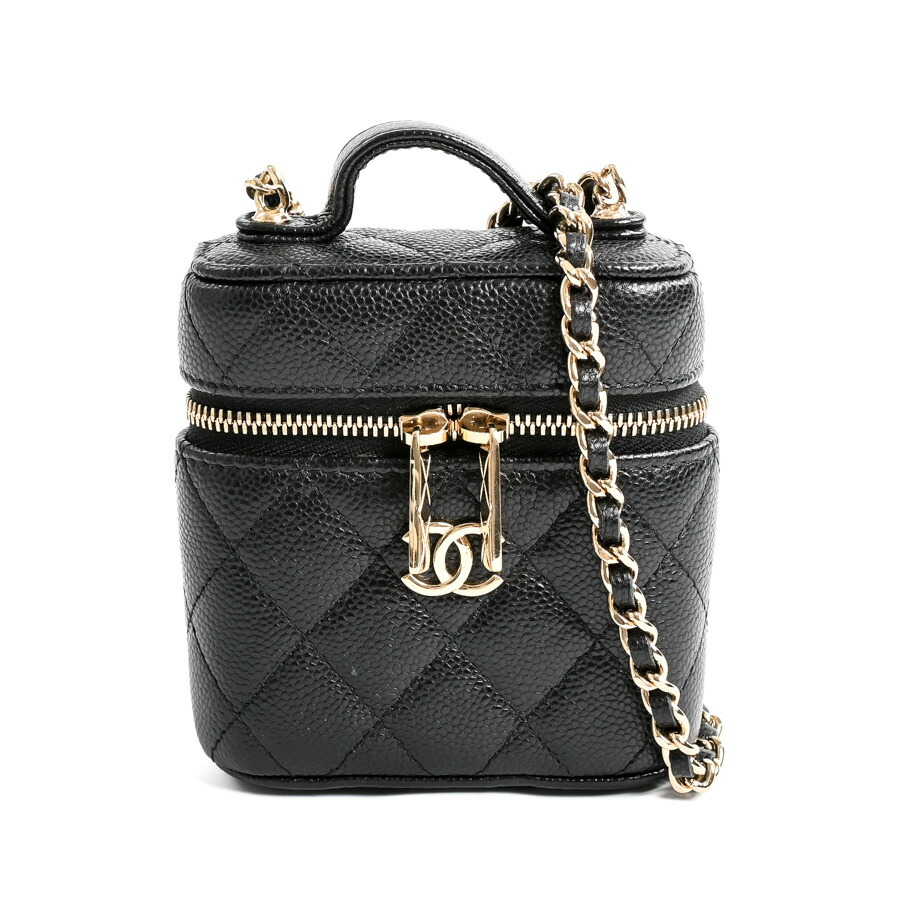 楽天市場】質屋 CHANEL シャネル バニティ ヴァニティー ケース